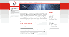 Desktop Screenshot of alfa-com.cz